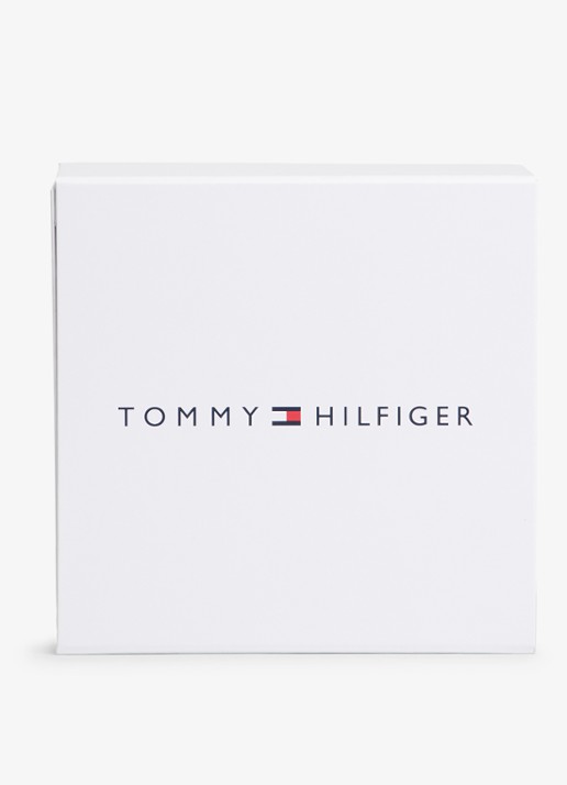 Tommy Hilfiger Set van blouse, korte broek en hoed in giftbox 3-delig - detail lichtblauw
