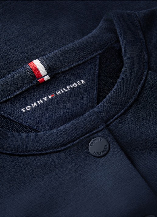 Tommy Hilfiger Set van joggingbroek met vest en longsleeve 3-delig - detail 3 donkerblauw