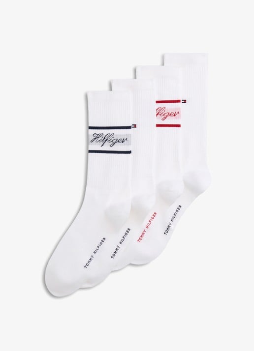 Tommy Hilfiger Set van sokken met logo 4-delig