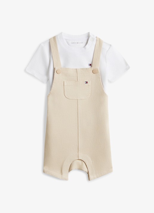 Tommy Hilfiger Set van tuinbroek en t-shirt