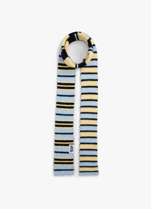 Tommy Hilfiger Sjaal in alpaca wolblend met streepdessin