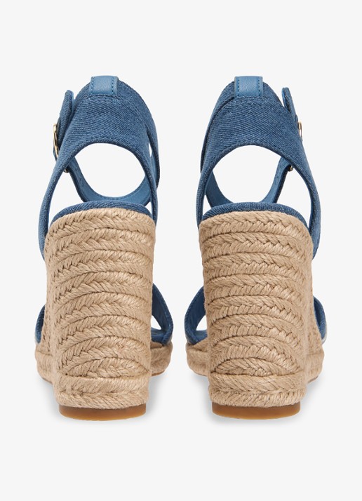 Tommy Hilfiger Sleehak met logo - achterkant 3 denim