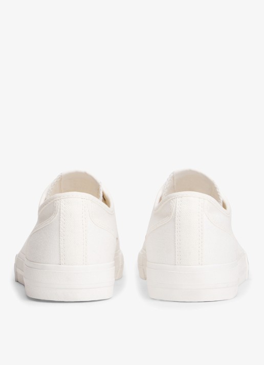 Tommy Hilfiger Sneaker met logo - detail 2 gebroken wit