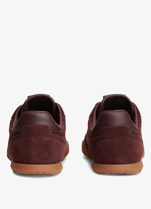 Tommy Hilfiger Sneaker met logo - detail 5 bordeauxrood