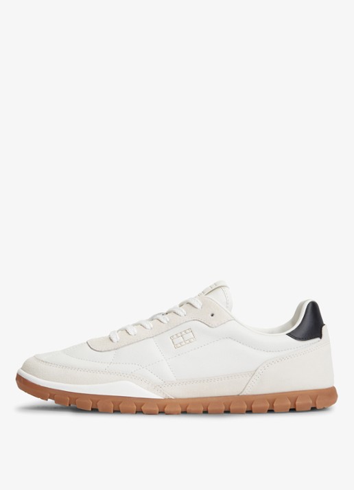 Tommy Hilfiger Sneaker met logo - detail 5 wit
