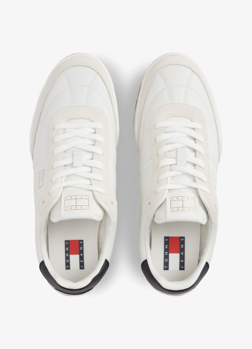 Tommy Hilfiger Sneaker met logo - detail 6 wit