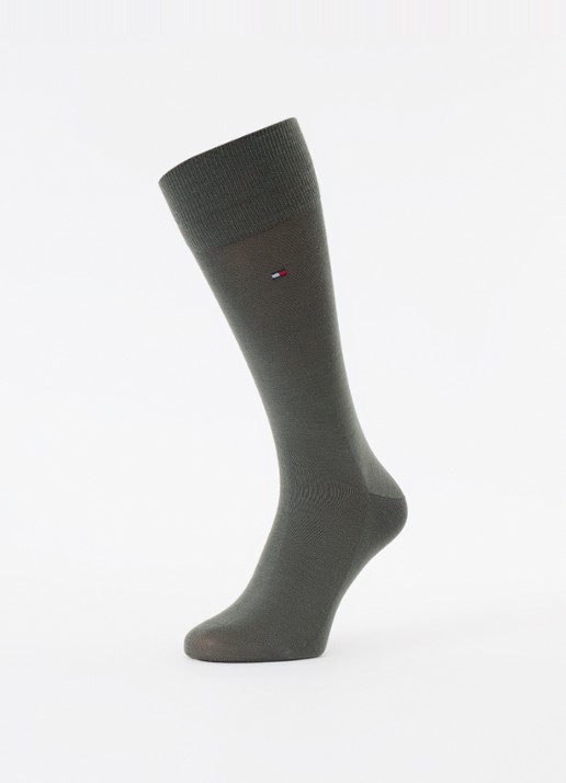 Tommy Hilfiger Sokken in wolblend - detail 3 olijfgroen