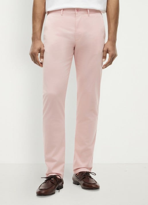 Tommy Hilfiger Straight fit chino met steekzakken