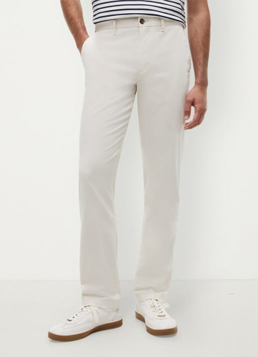 Tommy Hilfiger Straight fit chino met steekzakken