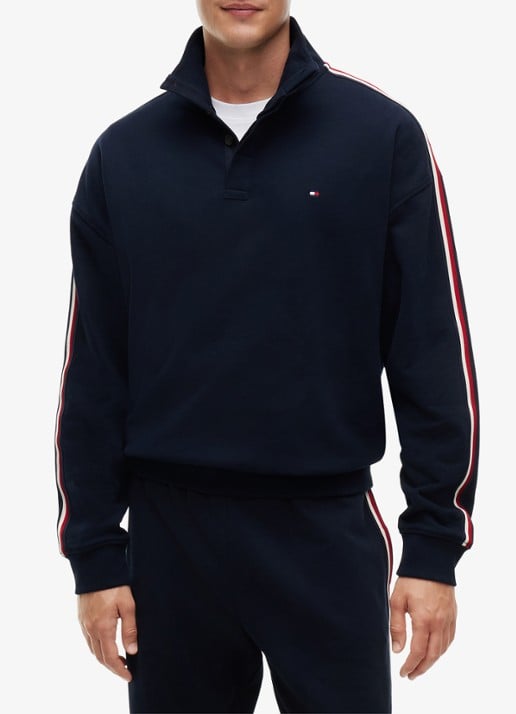 Tommy Hilfiger Sweater met opstaande kraag