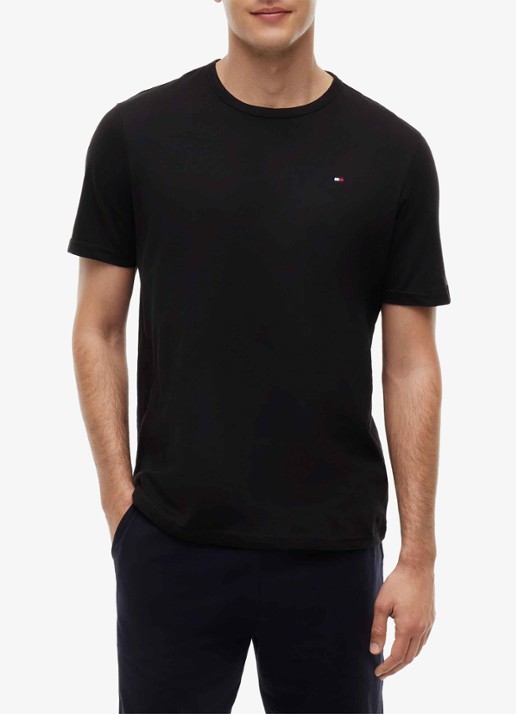 Tommy Hilfiger T-shirt met logo in 3-pack - detail 5 grijs