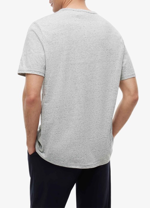 Tommy Hilfiger T-shirt met logo in 3-pack - detail 7 grijs