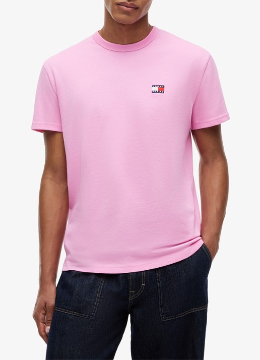 Tommy Hilfiger T-shirt met logo - detail 3 citronella-zf0 / geel