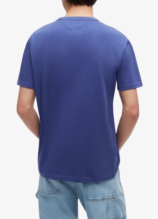 Tommy Hilfiger T-shirt met logo - achterkant blue storm-c6q / blauw