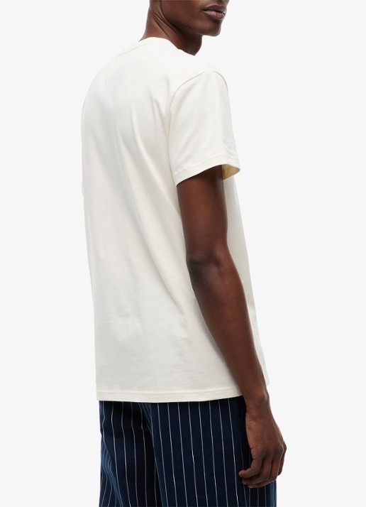 Tommy Hilfiger T-shirt met logo - achterkant 3 wit