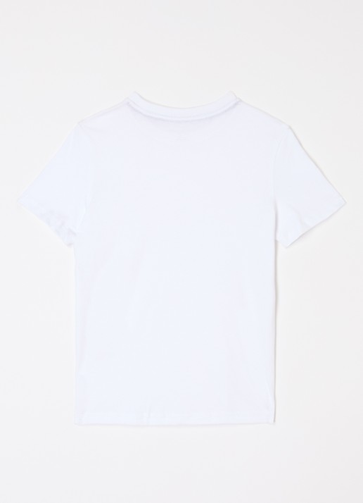 Tommy Hilfiger T-shirt met ronde hals in 2-pack - voorkant 2 wit