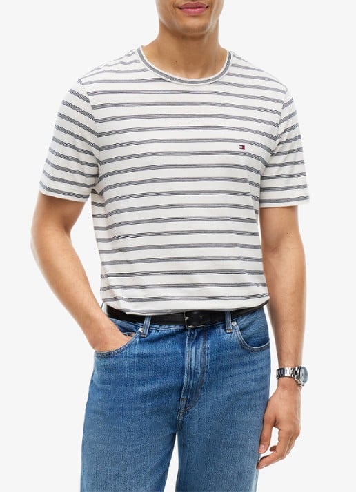 Tommy Hilfiger T-shirt met streepprint