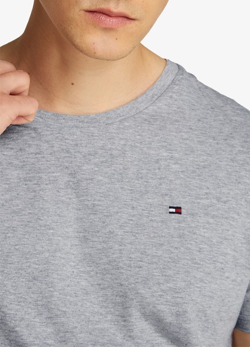 Tommy Hilfiger T-shirts met logo in 3-pack - detail 2 grijs