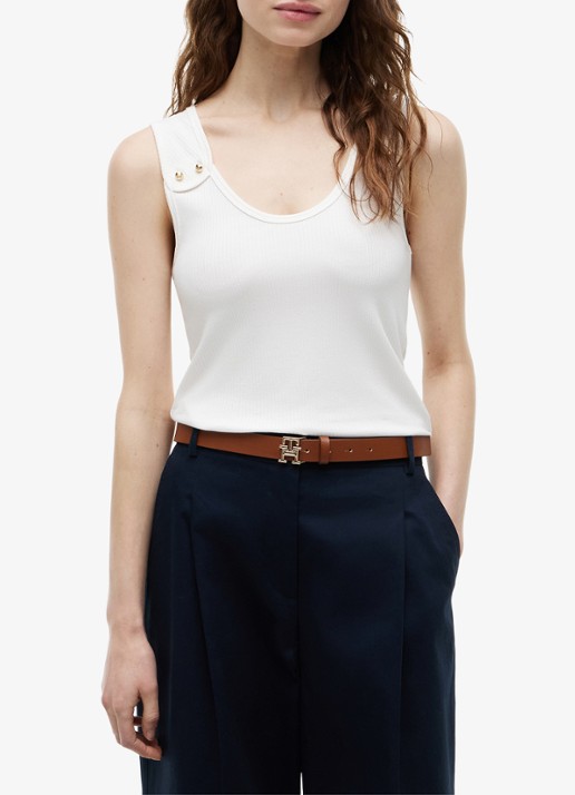Tommy Hilfiger Tanktop met ribstructuur