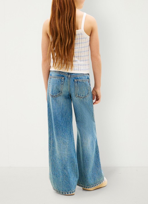 Tommy Hilfiger Tanktop met streepprint - achterkant ivoor
