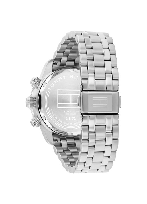Tommy Hilfiger Th85 chrono horloge TH1710743 - detail 4 zilver