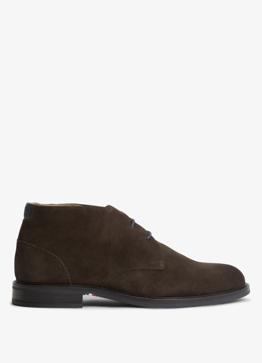 Tommy Hilfiger Veterschoen van suède