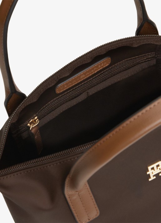 Tommy Hilfiger Webbing Crossbody Tote Bag - detail 2 fondant brown-gug