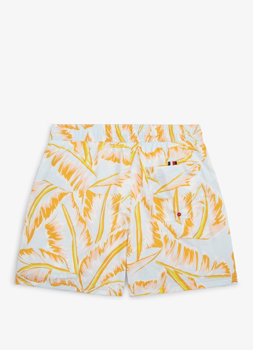 Tommy Hilfiger Zwemshorts met grafische print - achterkant 2 multicolor