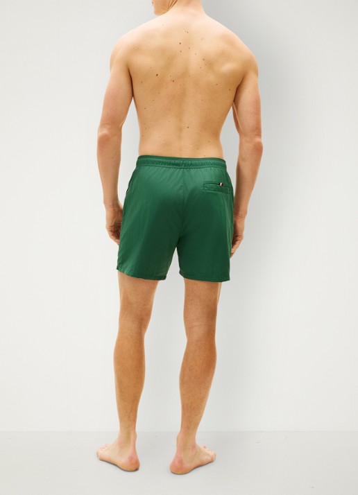 Tommy Hilfiger Zwemshorts met logo - achterkant groen