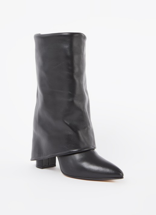Toral Berta laars van leer - voorkant 4 zwart