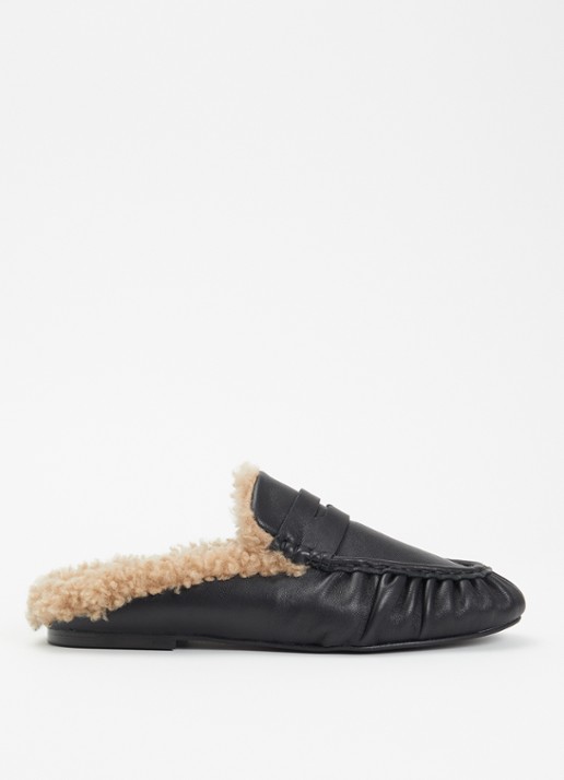 Toral Piper Winter loafer van leer
