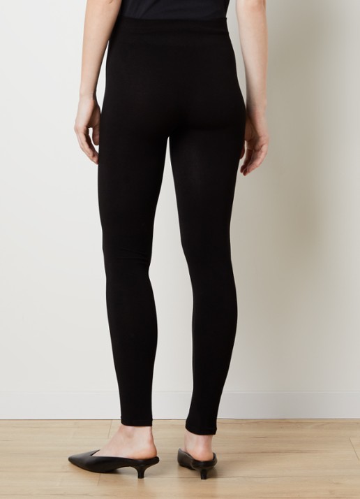 TOTEME High waist skinny fit legging - achterkant 3 zwart