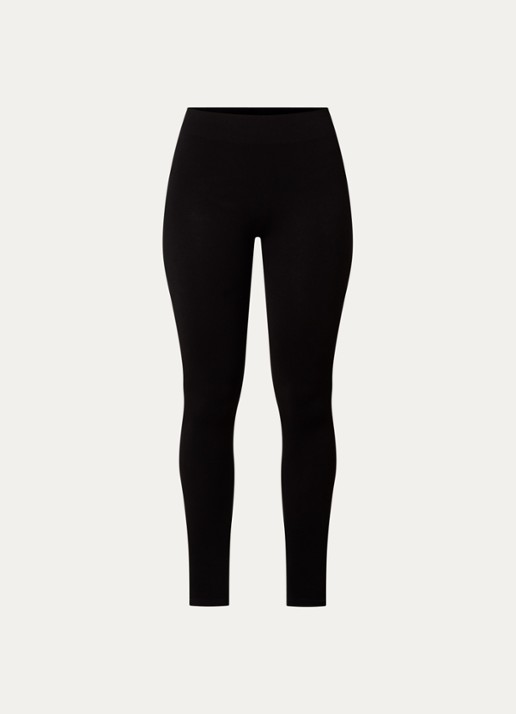 TOTEME High waist skinny fit legging - voorkant 4 zwart