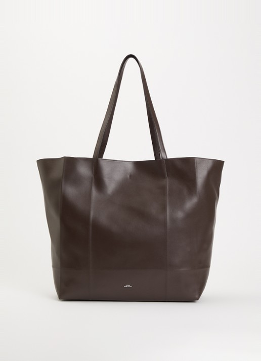 TOTEME Roam shopper van leer