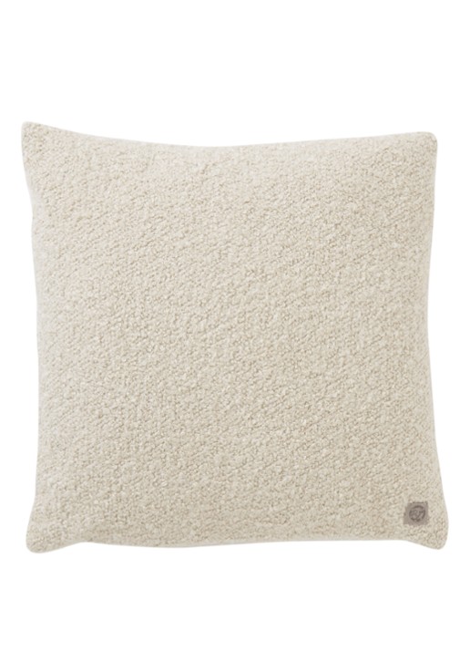 &Tradition Boucle sierkussen 50 x 50 cm - voorkant wit