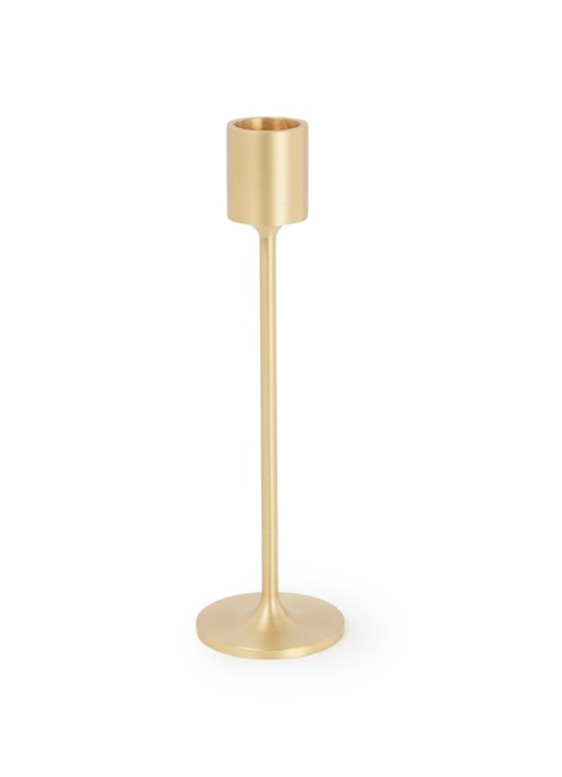 &Tradition Collect L kandelaar 18 cm  - voorkant goud