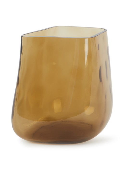 &Tradition Collect SC67 vaas 23 cm - voorkant okergeel