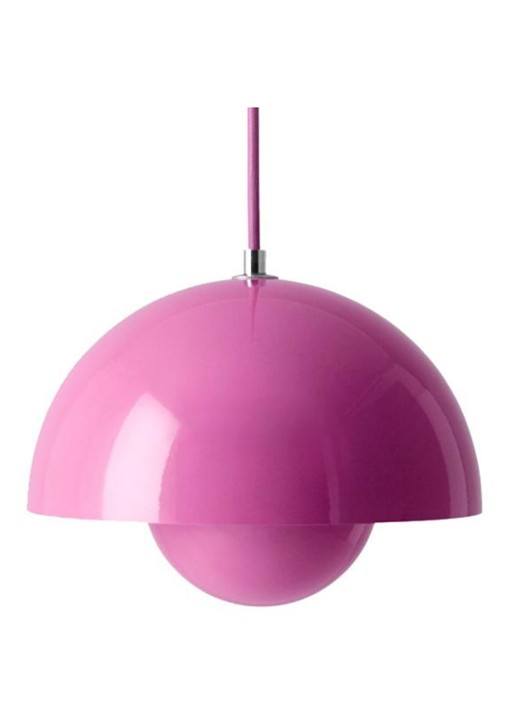 &tradition FlowerPot VP1 hanglamp Ø 23 cm - voorkant roze