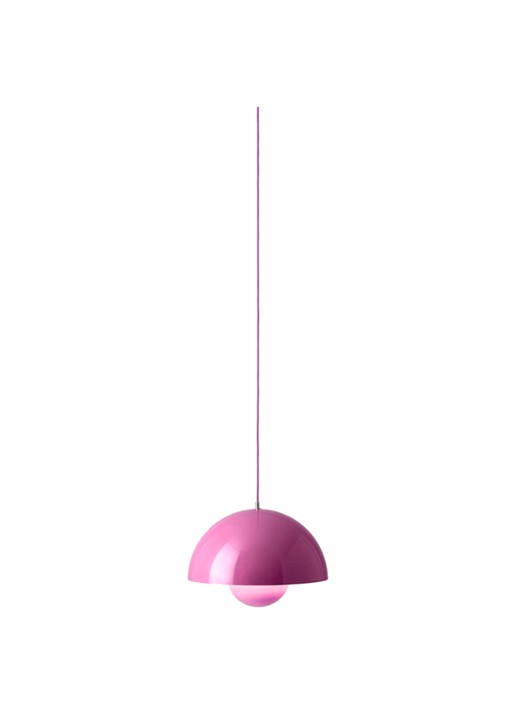 &Tradition Flowerpot VP7 hanglamp Ø37 CM - voorkant roze