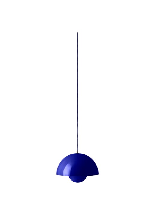 &Tradition Flowerpot VP7 hanglamp Ø37 CM - voorkant 2 kobaltblauw