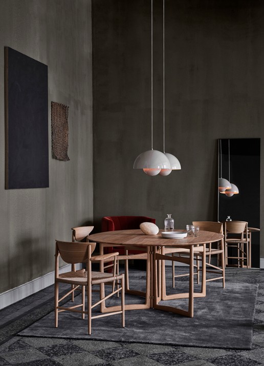 &Tradition Flowerpot VP7 hanglamp Ø37 CM - voorkant 2 wit