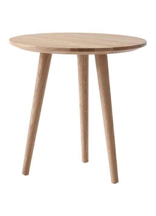 &tradition In Between SK13 bijzettafel Ø48 cm - voorkant wit