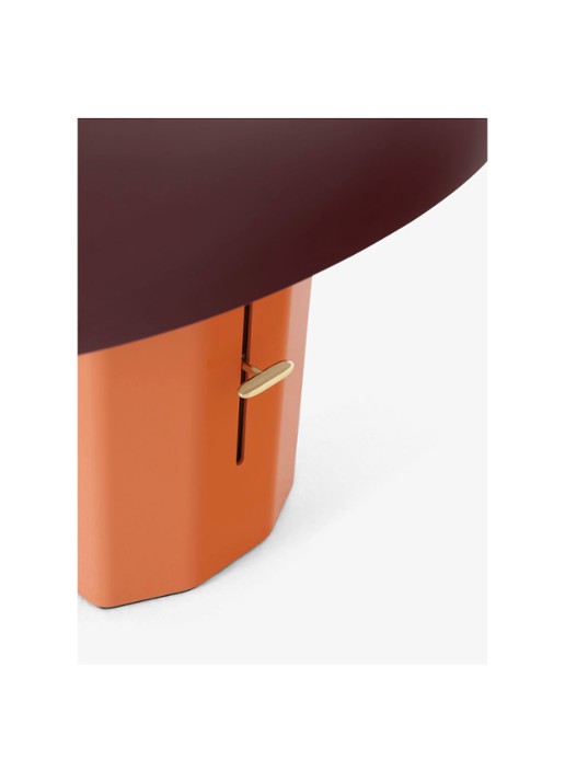 &Tradition Montera tafellamp 33 cm - voorkant 2 oranje