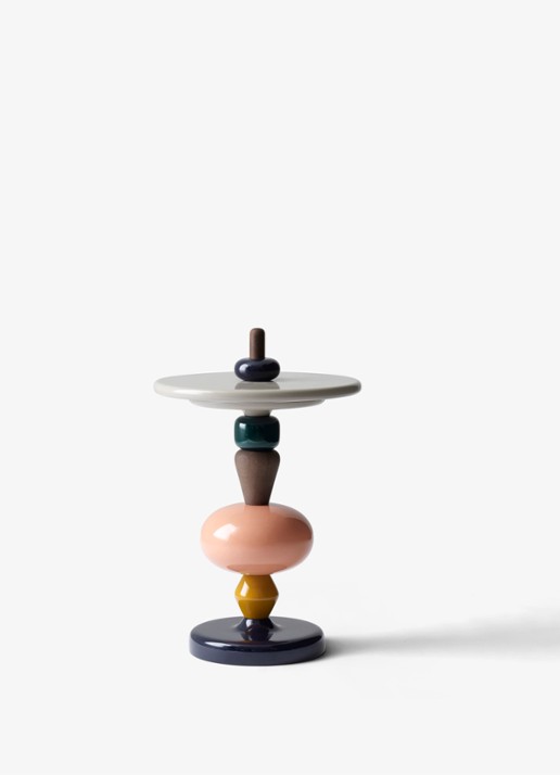 &Tradition Shuffle MH1 bijzettafel 69 cm - voorkant grijs