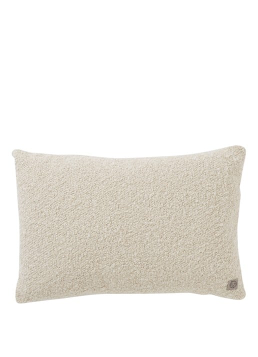 &Tradition Soft Boucle sierkussen 60 x 40 cm  - voorkant 3 wit
