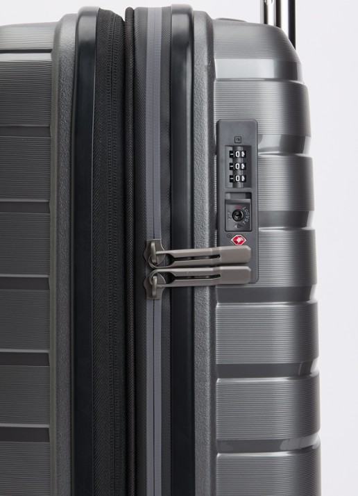 Travelite Air Base S vergrootbare spinner 55 cm - detail 4 donkergrijs
