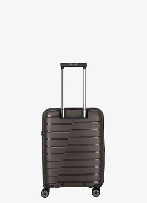 Travelite Air Base S vergrootbare spinner 55 cm - achterkant 4 bruin