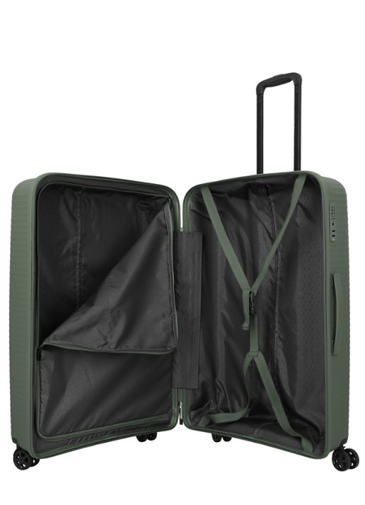 Travelite Air Stripe spinner 77 cm - detail 4 groen