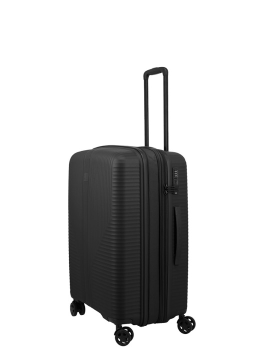 Travelite Air Stripe vergrootbare spinner 66 cm - detail 3 zwart