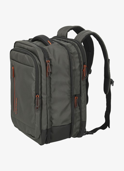 Travelite Crosslite underseater rugzak met 15 inch laptopvak - detail 3 groen